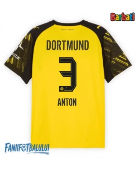 Borussia Dortmund Waldemar Anton #3 Tricou Fotbal Replică 2025-26 Barbati Acasa